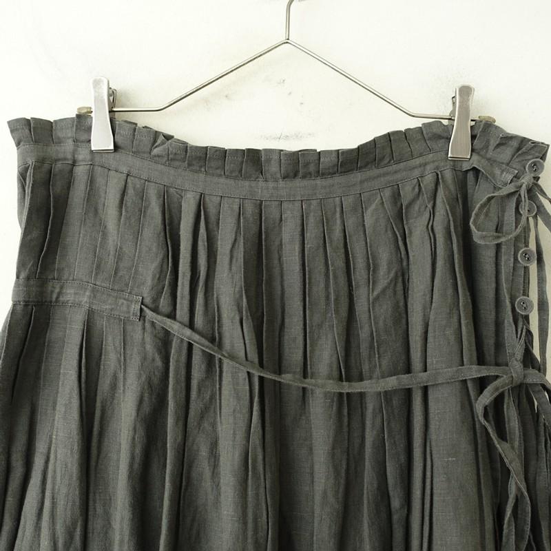 gasa*grue ガサグルー コーデュロイ ティアードスカート gasa*grue