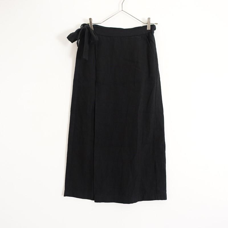 evam eva リネンスカート evameva (エヴァムエヴァ) linen skirt / リネンスカート