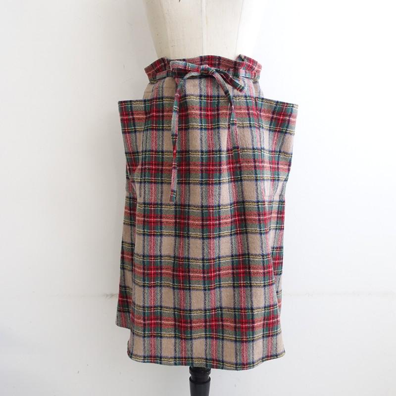 未使用/定価5.3万】オールドマンズテーラー R&D.M.Co- *ウールタータン