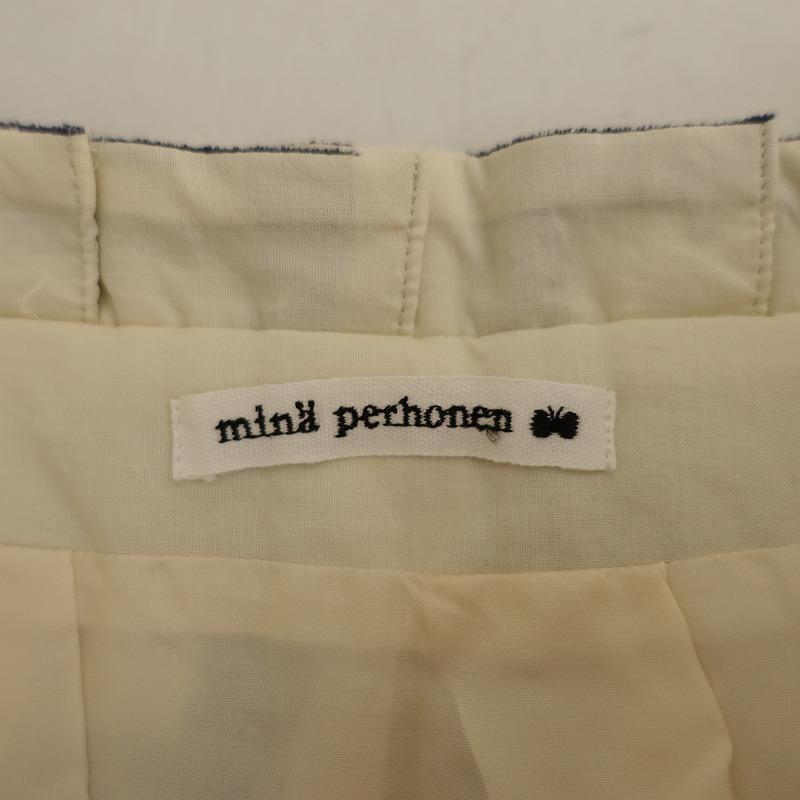 定価5.9万】ミナペルホネン mina perhonen *ladder スカート*40  