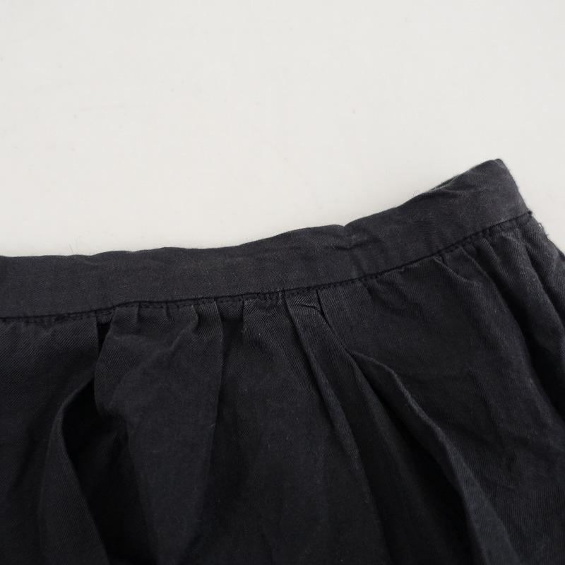 TOUJOURS カシュクールリネンジャケット ブラック　2 TOUJOURS カシュクールリネンジャケット ブラック 2