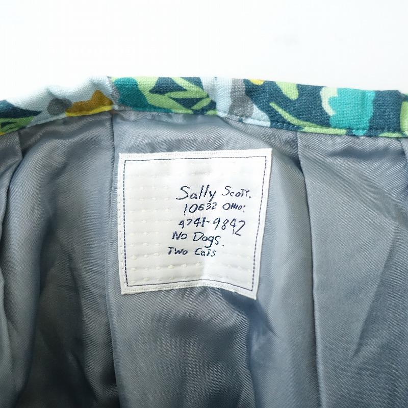 Sally Scott（サリースコット） *コットンフラワープリントタックス