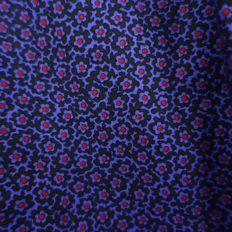 美品/定価2.4万】ホームスパン homspun *小花プリント脇ポケット  