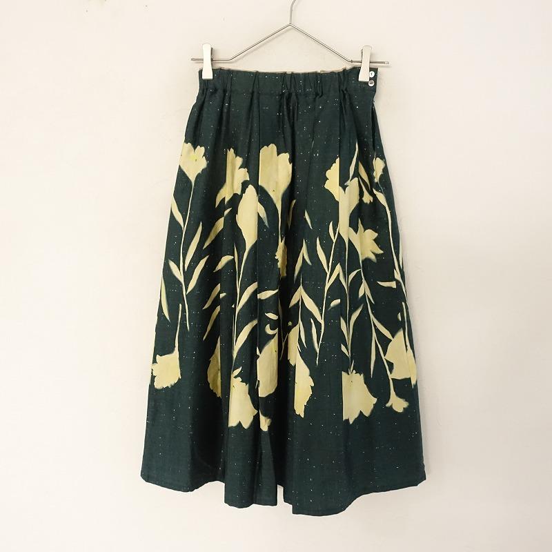 美品】パラスパレスイト Pal'las Palace ito *矢車草柄スカート*2