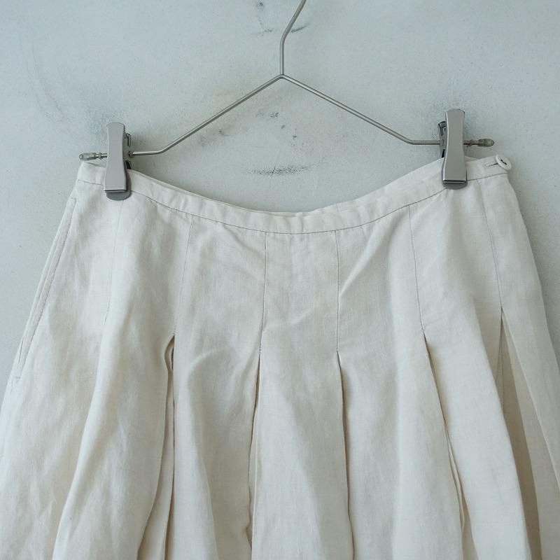 定価3.8万】リゼッタ Lisette *ティナ リネンタックスカート*38麻