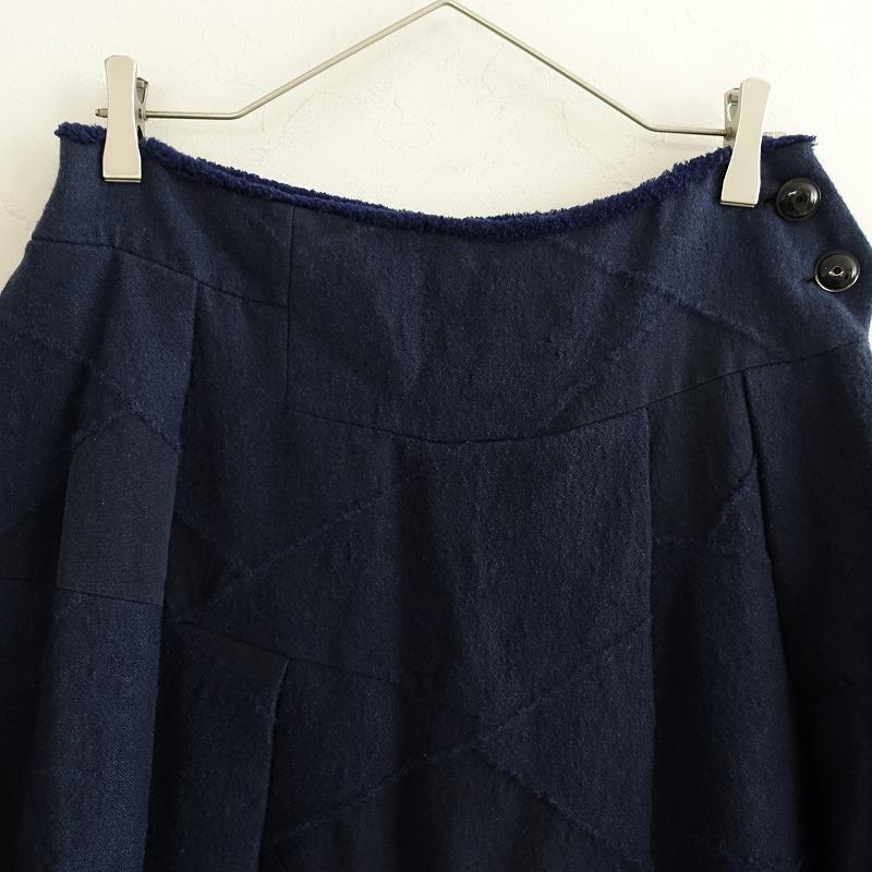 mina perhonen（ミナペルホネン） *meet タックフレアスカート*40