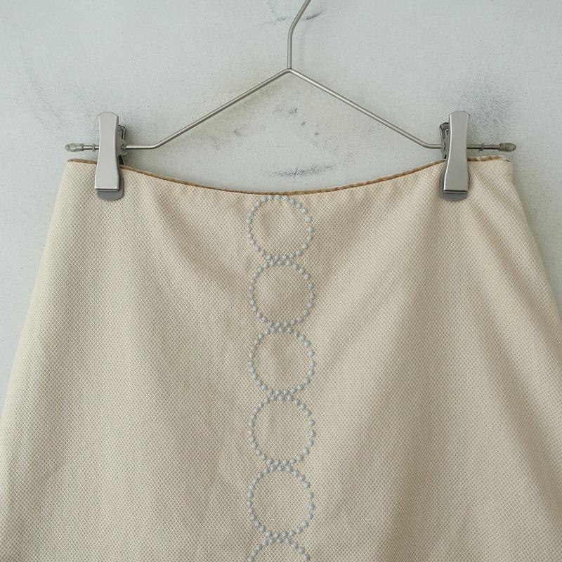 mina perhonen（ミナペルホネン） *tambourine 刺しゅうスカート*36