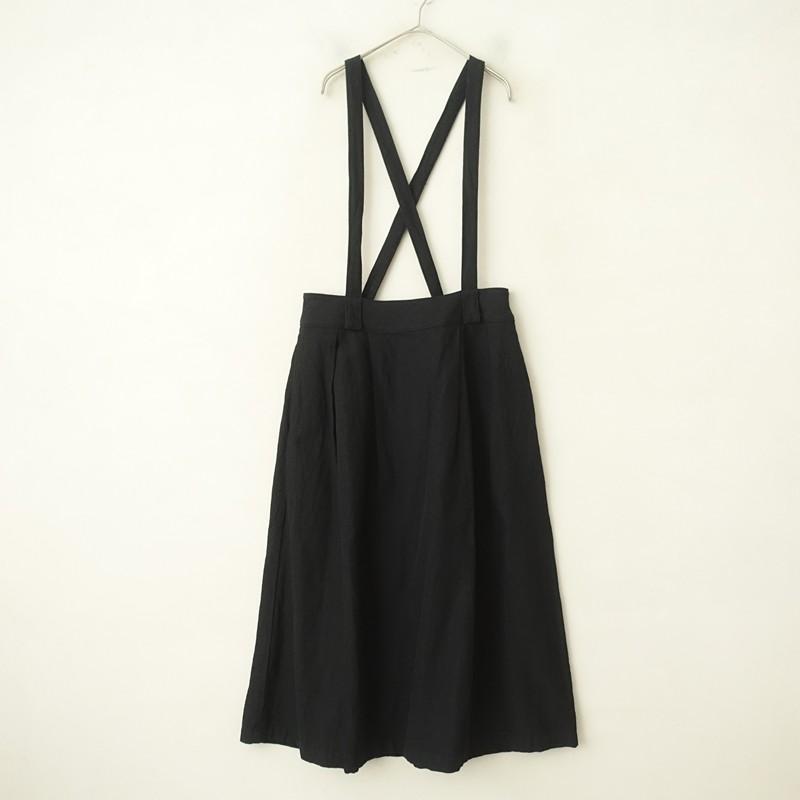 Vlas Blomme（ヴラスブラム） *ジャンパースカート*1ウールリネン毛麻