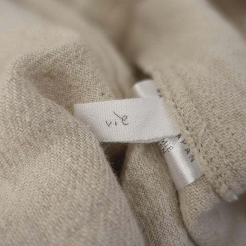 evam eva vie 【2023/定価2.5万】エヴァムエヴァ *linen wool skirt