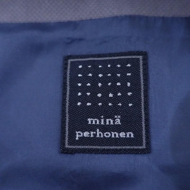 mina perhonen（ミナペルホネン） *quartet 刺しゅうスカート*38綿混