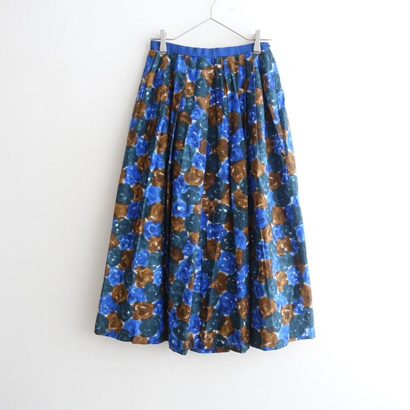mina perhonen ミナペルホネン lyric スカート ウール 36 美品/2022SS