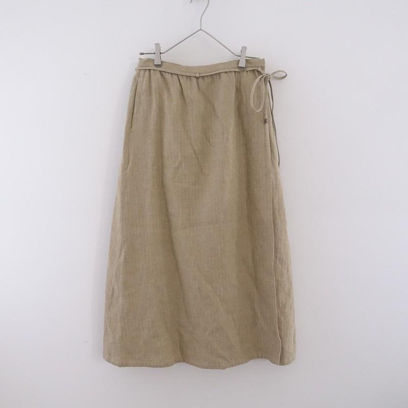 ANTIPAST Woven Wool-Hemp Skirt 2 ベージュ ANTIPAST Woven Wool-Hemp Skirt 2 ベージュ