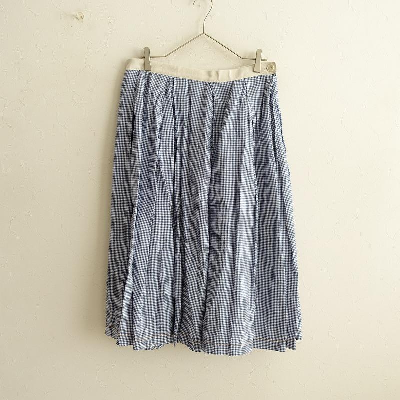 トリココムデギャルソン tricot COMME des GARCONS *リネンギンガム  