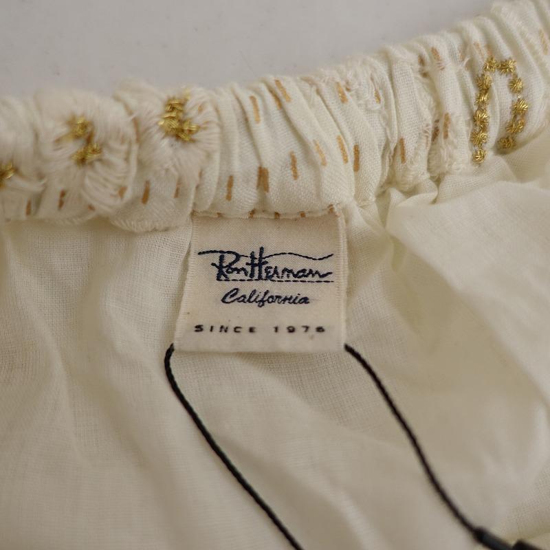 美品/定価3.6万】ロンハーマン Ron Herman *インド製エンブロイダリー 
