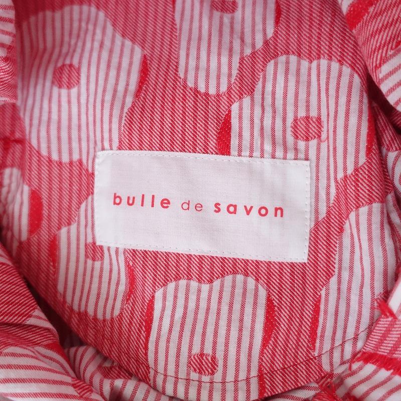bulle de savon ビュルデサボン *カットジャガード刺繍タックス bulle de savon ビュルデサボン *カットジャガード刺繍タックス