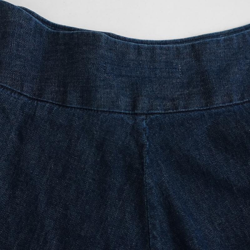 パラスパレス Pal'las Palace *デニムフレアスカート*サーキュラーひざ