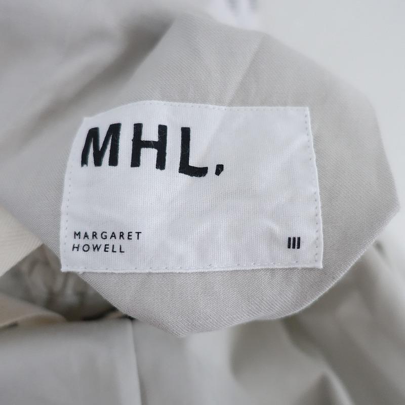 MHL. マーガレットハウエル MARGARET HOWELL *SOFT DENSE COTTON MHL. マーガレットハウエル MARGARET HOWELL *SOFT DENSE COTTON