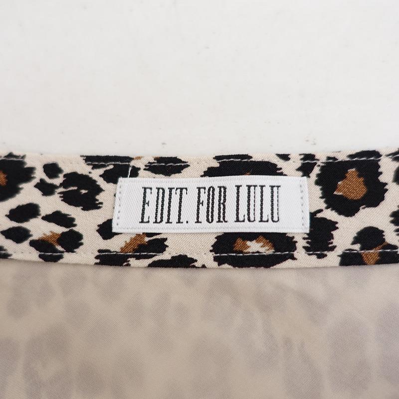 EDIT. FOR LULU（エディットフォールル） 【定価2.4万】エディット