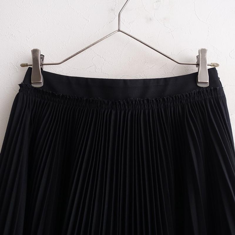 【25SS/新品/63,800円】イレーヴ プリーツスカート サイズ2 YLEVE イレーヴ ウール サージ プリーツ スカート “WOOL SURGE PLEATED