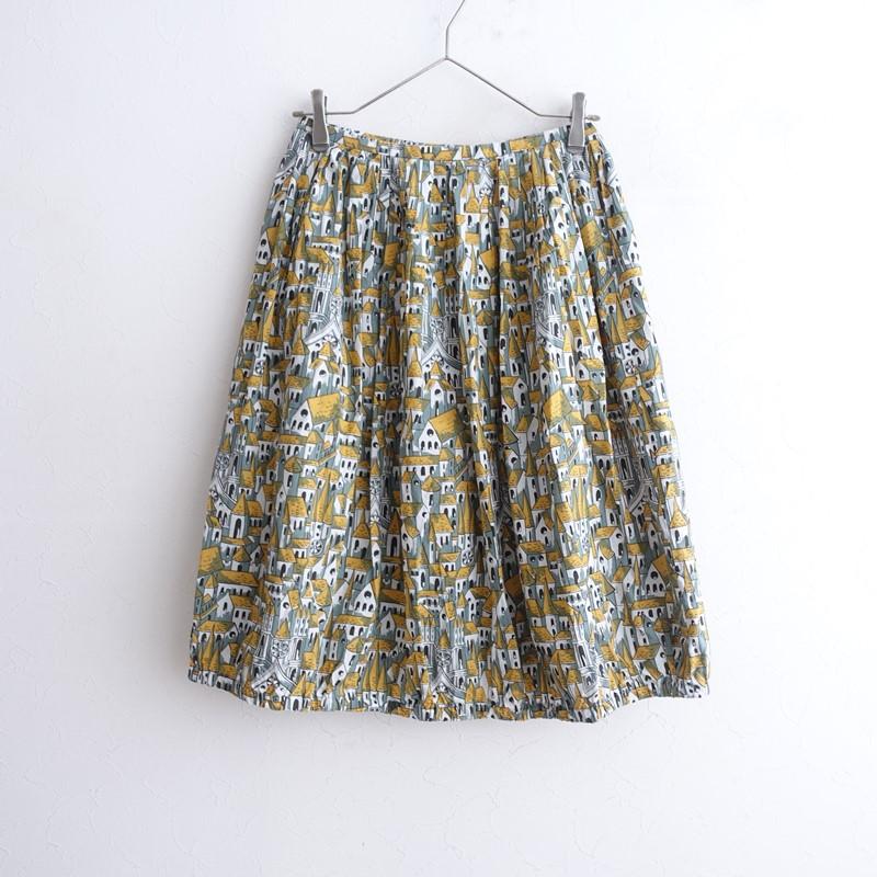 Sally Scott（サリースコット） *ハウスプリントバルーンスカート*9総