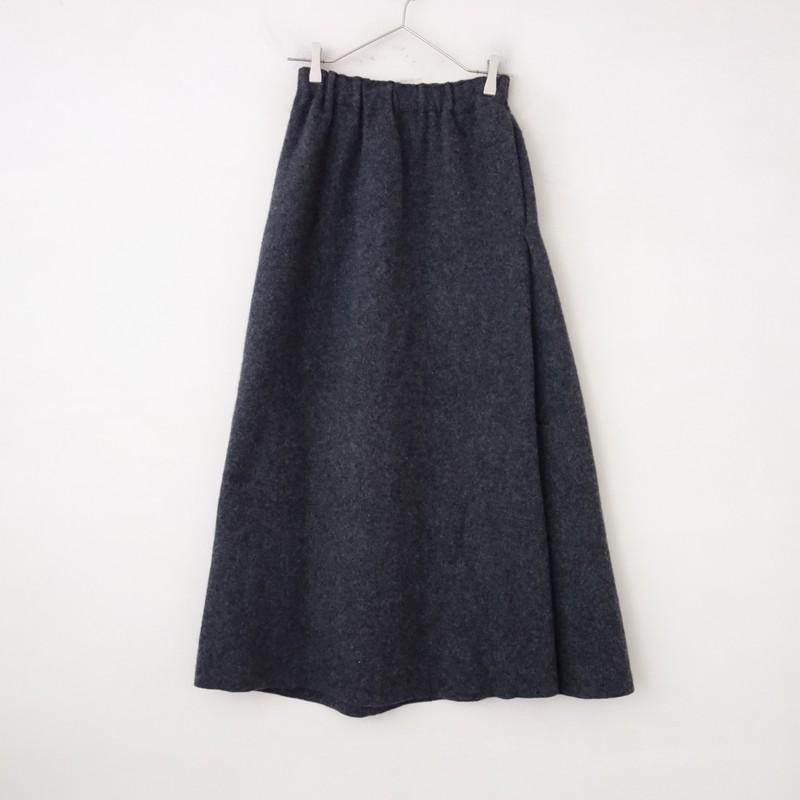 2WAY Wrap Skirt 52052604 Gray YAECA