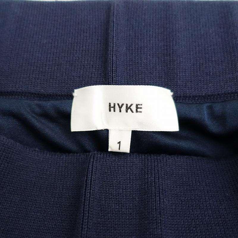 HYKE //ハイク *ニットタイトスカート*1ゴム裏地付きシルク