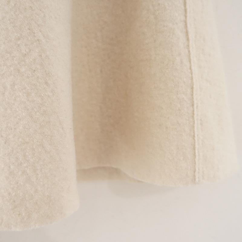 MACPHEE（マカフィー） *ウールフレアスカート*32毛オフホワイト白