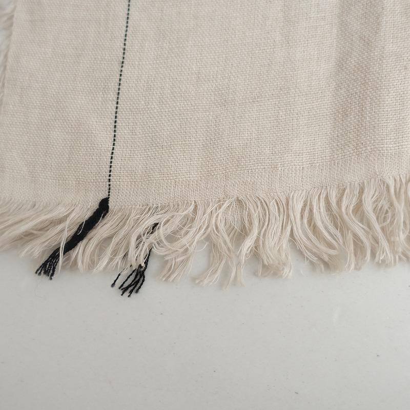 NIMNIMDUAI ニムニムデュアイ　リネン　ストール　大判　IENA NIMNIMDUAI/ニムニムデュアイ LINEN GAUZE リネンストール（ストール