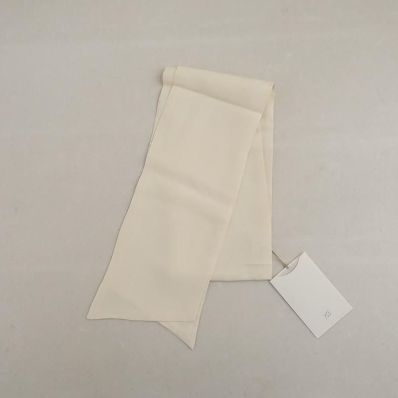2025SS/未使用/定価1.6万】ヨリ Yoli *Silk tie scarf シルクスカーフ