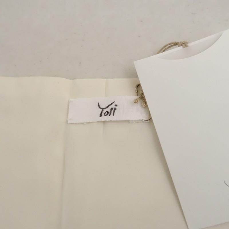 2025SS/未使用/定価1.6万】ヨリ Yoli *Silk tie scarf シルクスカーフ