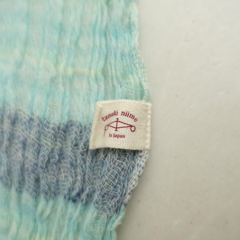 tamaki niime タマキニイメ *roots shawl ストール*薄手綿玉木新雌0426