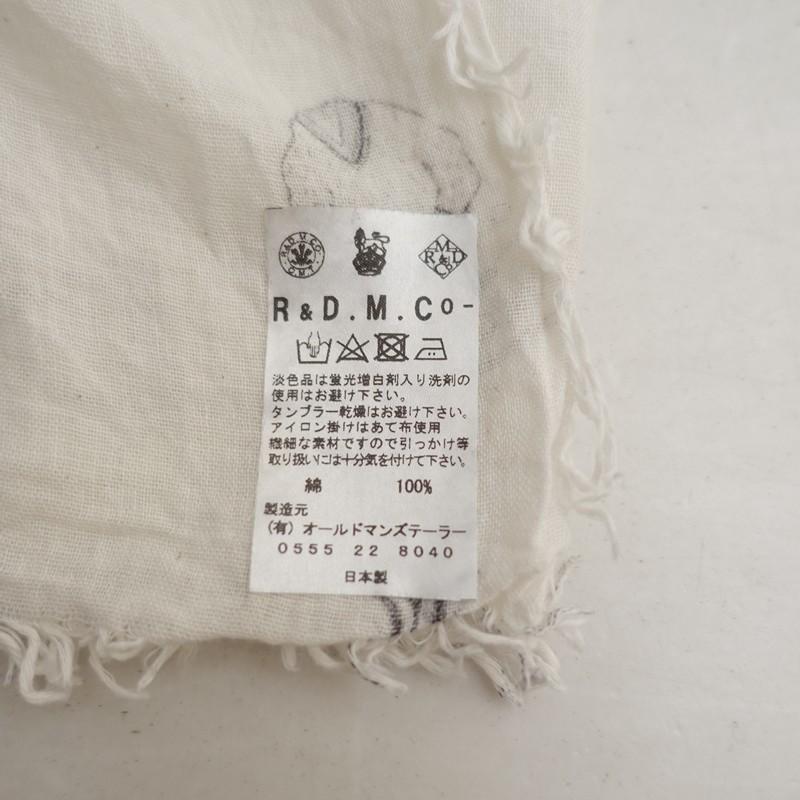 オールドマンズテーラー R&D.M.Co- *BRITISH SPORTS プリントガーゼ