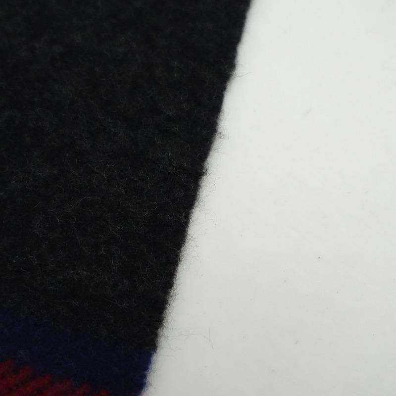 Begg & Co（ベグアンドコー） *ウールアンゴラチェックストール*羊毛