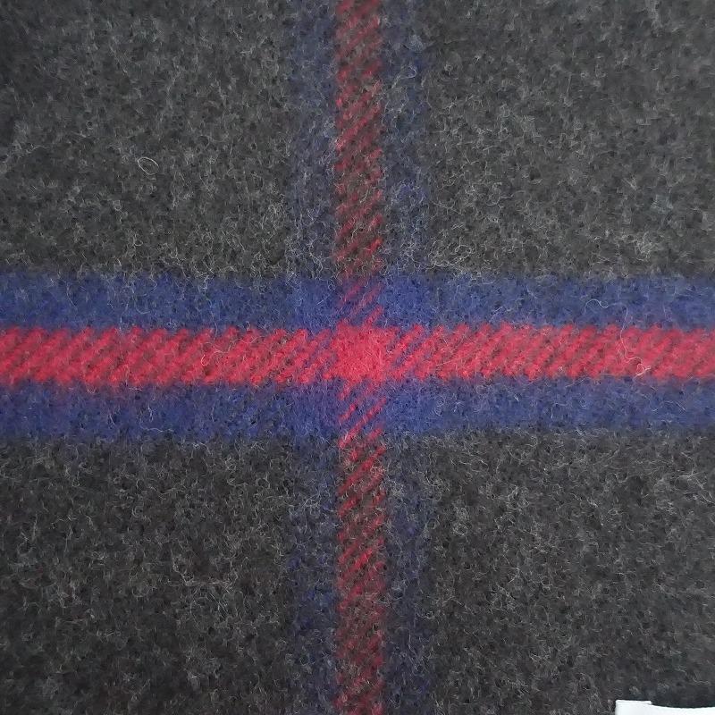 Begg & Co（ベグアンドコー） *ウールアンゴラチェックストール*羊毛