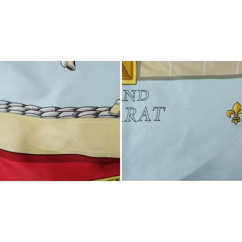 エルメス HERMES *カレ90 盛装の馬 スカーフ*シルク絹ストール