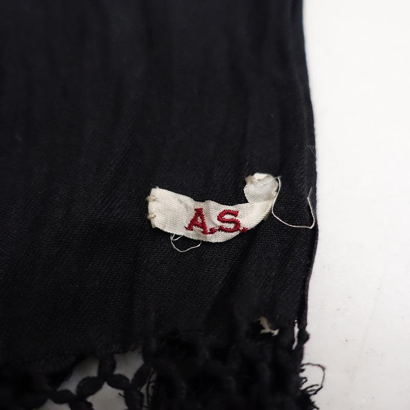 アーツ&サイエンス ARTS&SCIENCE フリンジタッセルショールマフラー ARTS & SCIENCE アーツ&サイエンス ARTS&SCIENCE *フリンジ