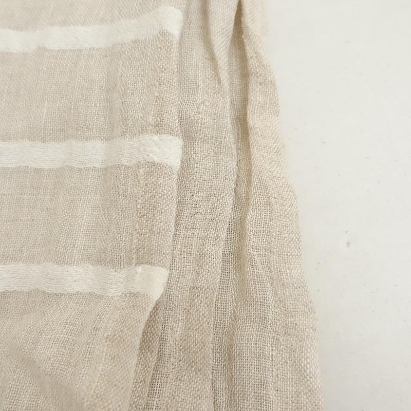 LAPUAN KANKURIT 【美品】ラプアンカンクリ *リネンストール*ベージュ