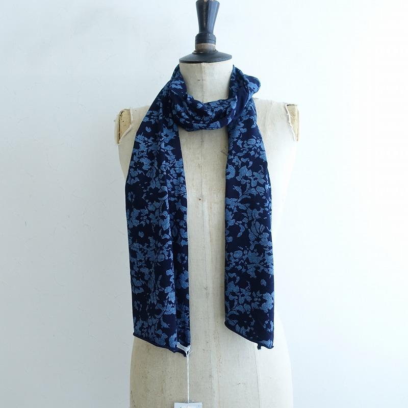 inasan1988　ストール紺 アフガンストール メンズ レディース マフラー ストール