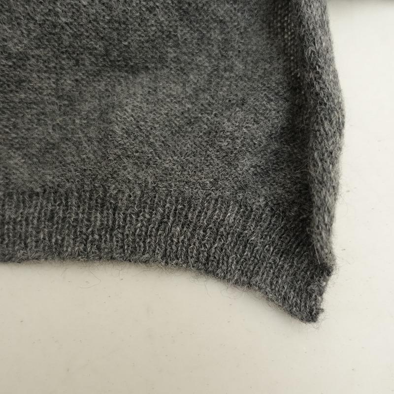 定価1.4万】ユアウェア yourwear *ベビーアルパカ大判ストール*グレー  