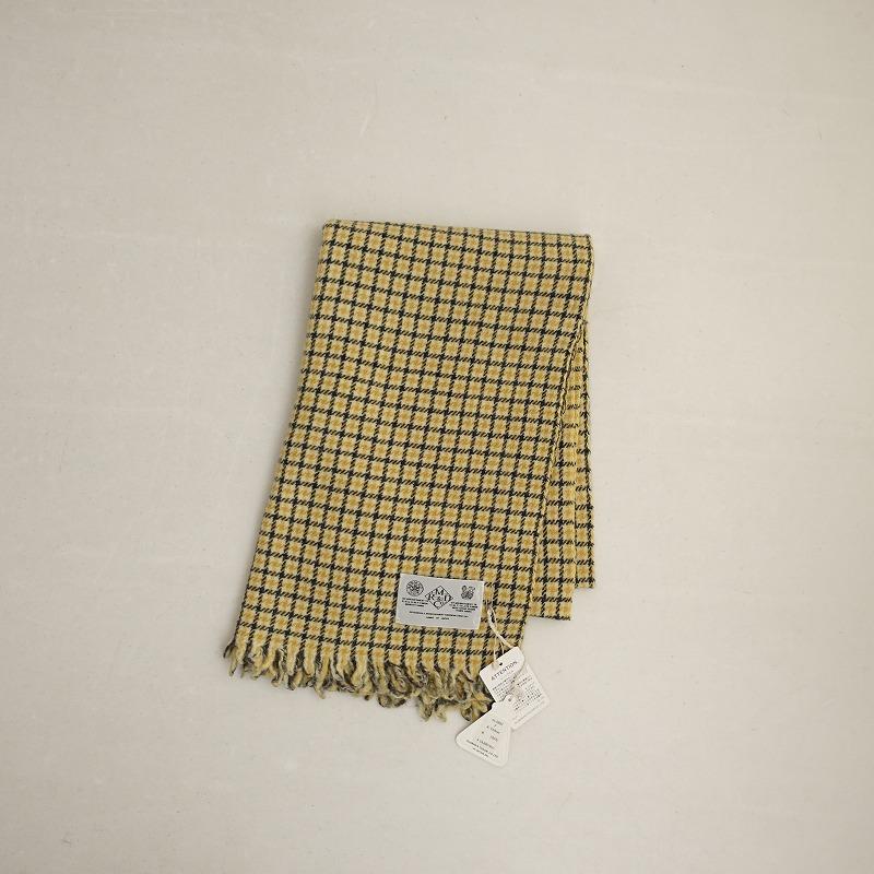 美品/定価1.9万】オールドマンズテーラー R&D.M.Co- *チェックマフラー