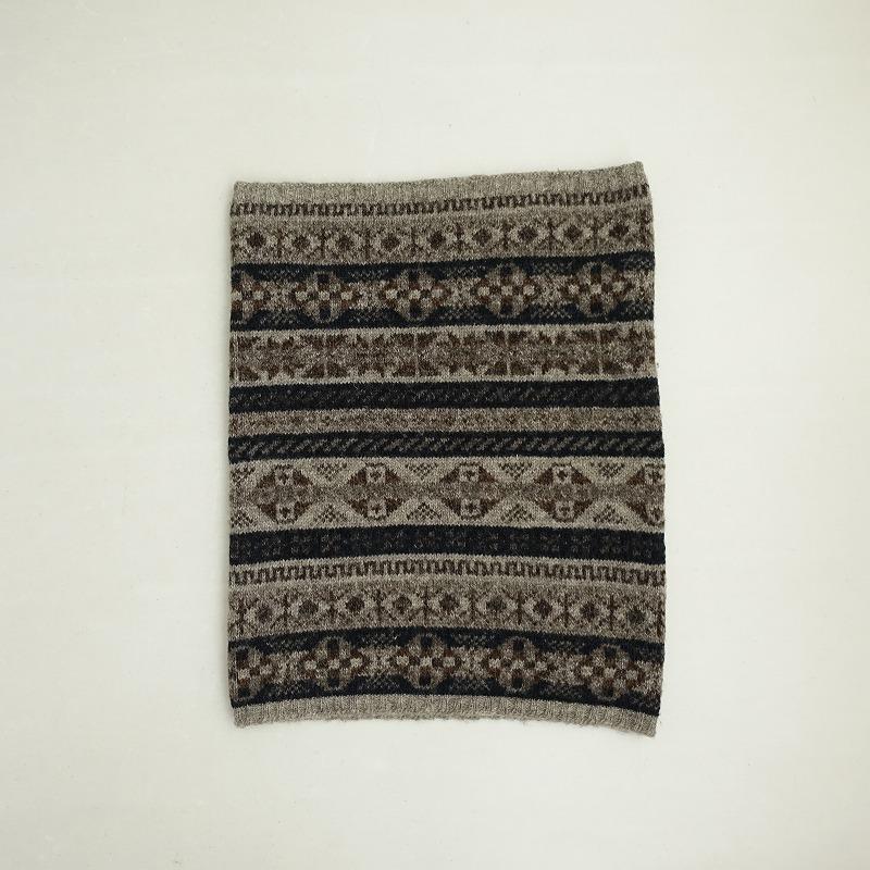 JAMIESON'S ジャミーソンズ　マフラー　フェアアイル柄　ウール100% JAMIESON'S ジャミーソンズ マフラー フェアアイル柄 ウール100%