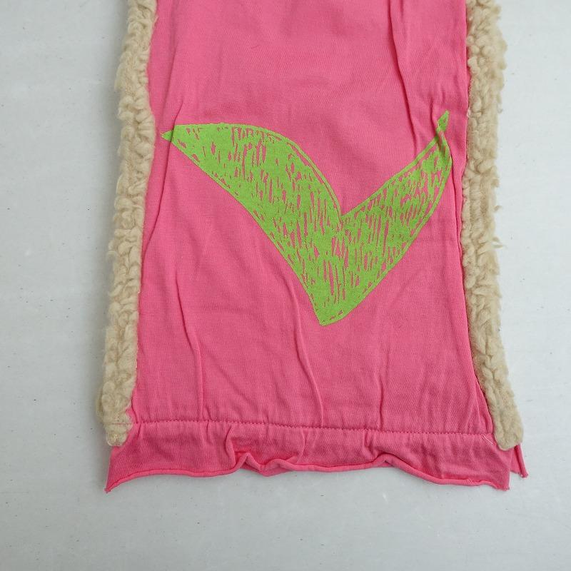 mina perhonen（ミナペルホネン） *ボアマフラー*ピンク×ベージュ1025