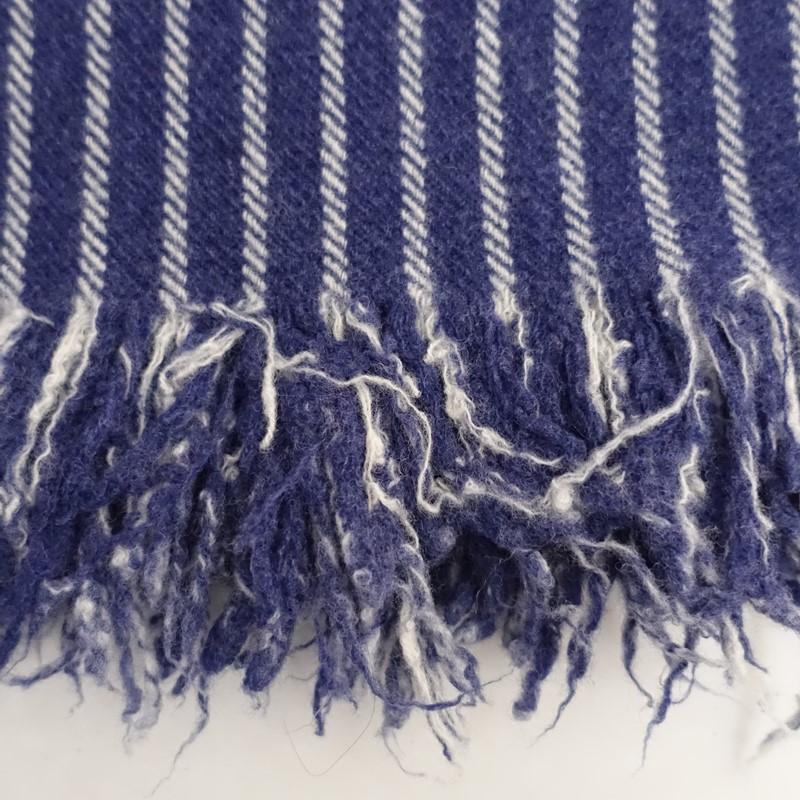 オールドマンズテーラー R&D.M.Co- *フリンジストール*ストライプ紺