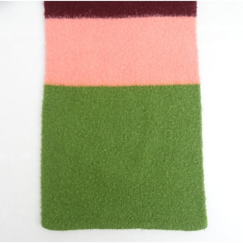 Jo Gordon（ジョーゴードン） *マルチカラーブロックマフラー*ウール