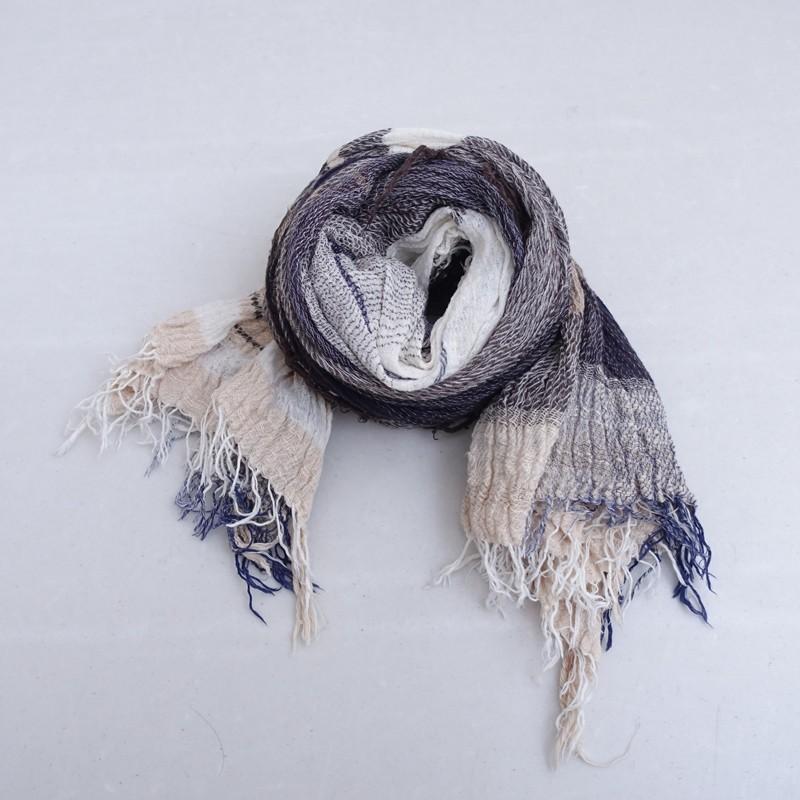 tamaki niime 美品 tamaki niime タマキニイメ *roots shawl BIG cotton ショール