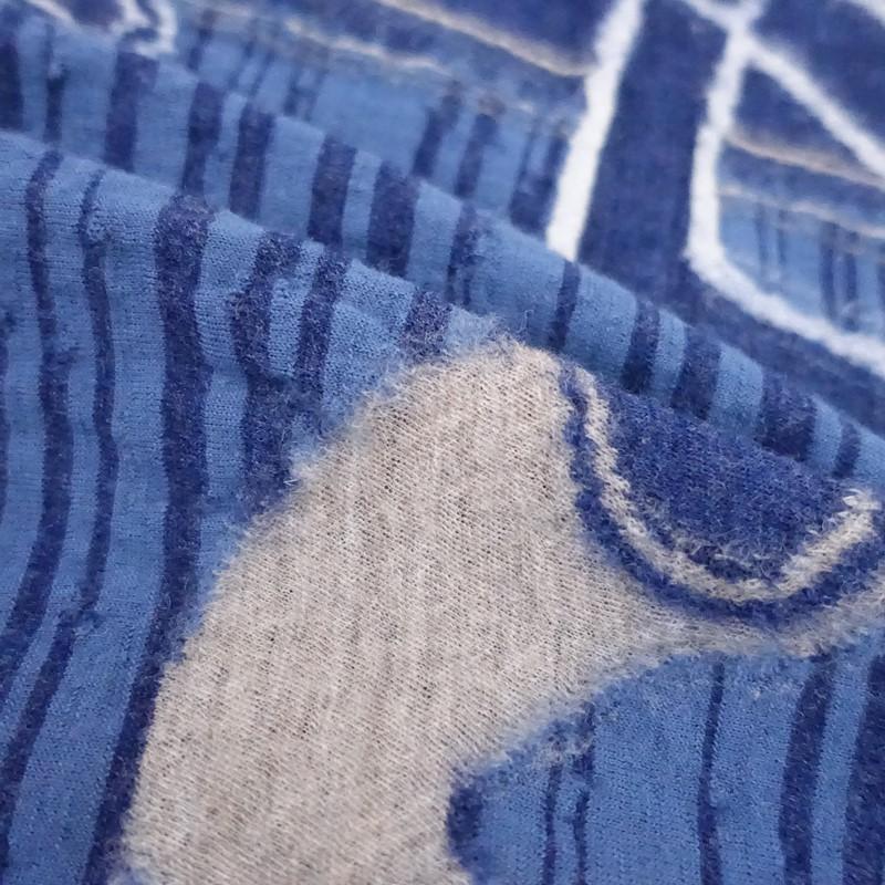 KAPITAL（キャピタル） *縮絨ウールストール*マフラー総柄1225(st7