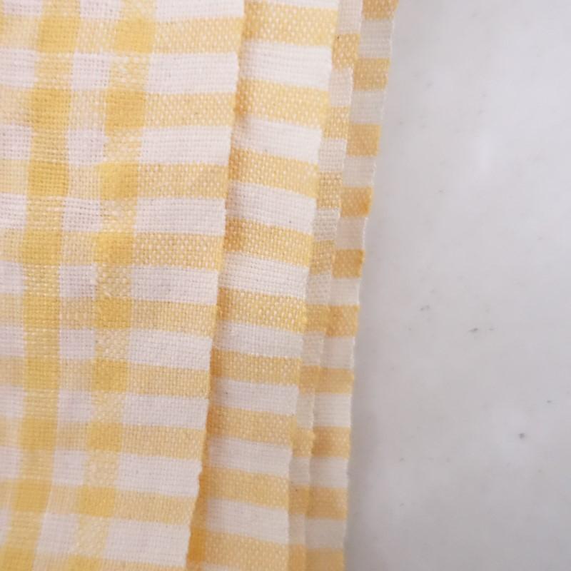 フォグリネンワーク fog linen work チュニック 麻100％ 黄色 フォグ