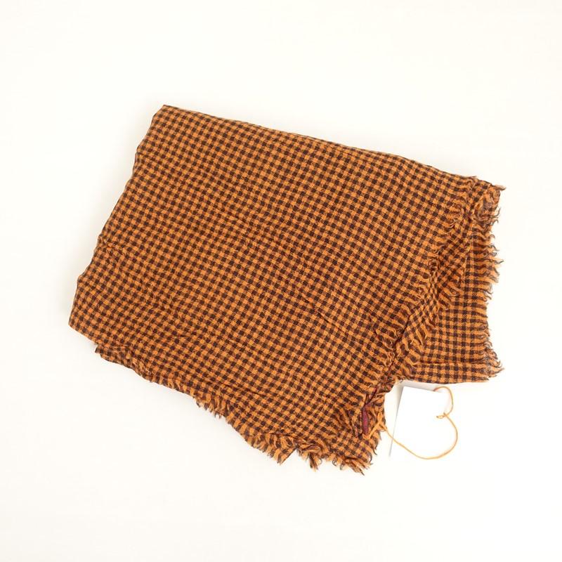 未使用】ダニエラグレジス DANIELA GREGIS *チェック柄ストール