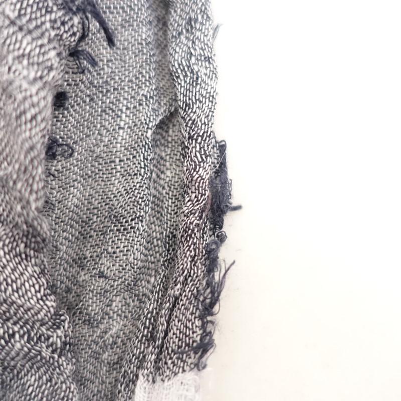 ダニエラグレジス DANIELA GREGIS *チェックストール*ショール薄手大判