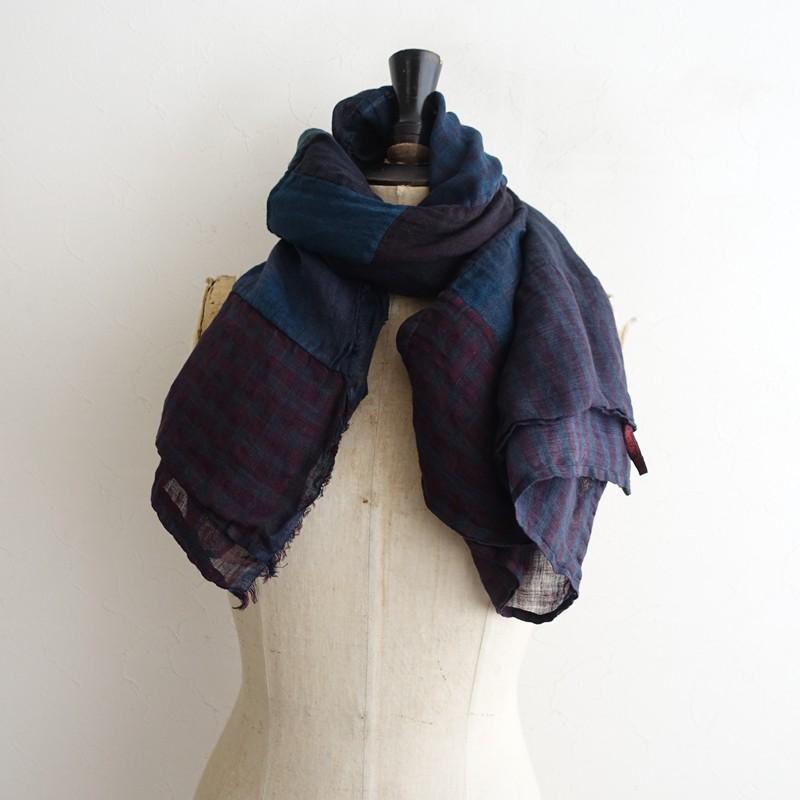 ダニエラグレジス DANIELA GREGIS *パッチワークストール*ショール薄手